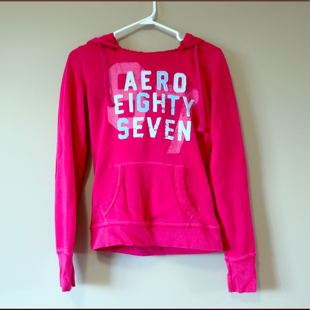 Pink Aeropostale’s hoodies
